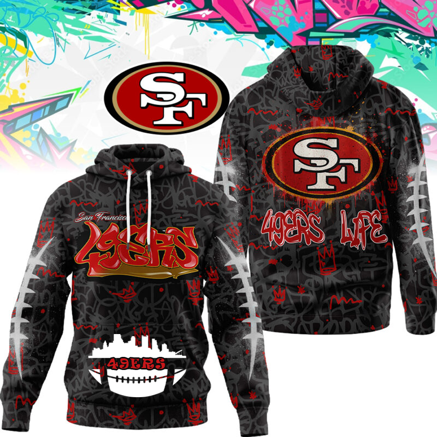 SIGNATURE NFL X SF 3D Graphic Hoodie NDT THUONGNH