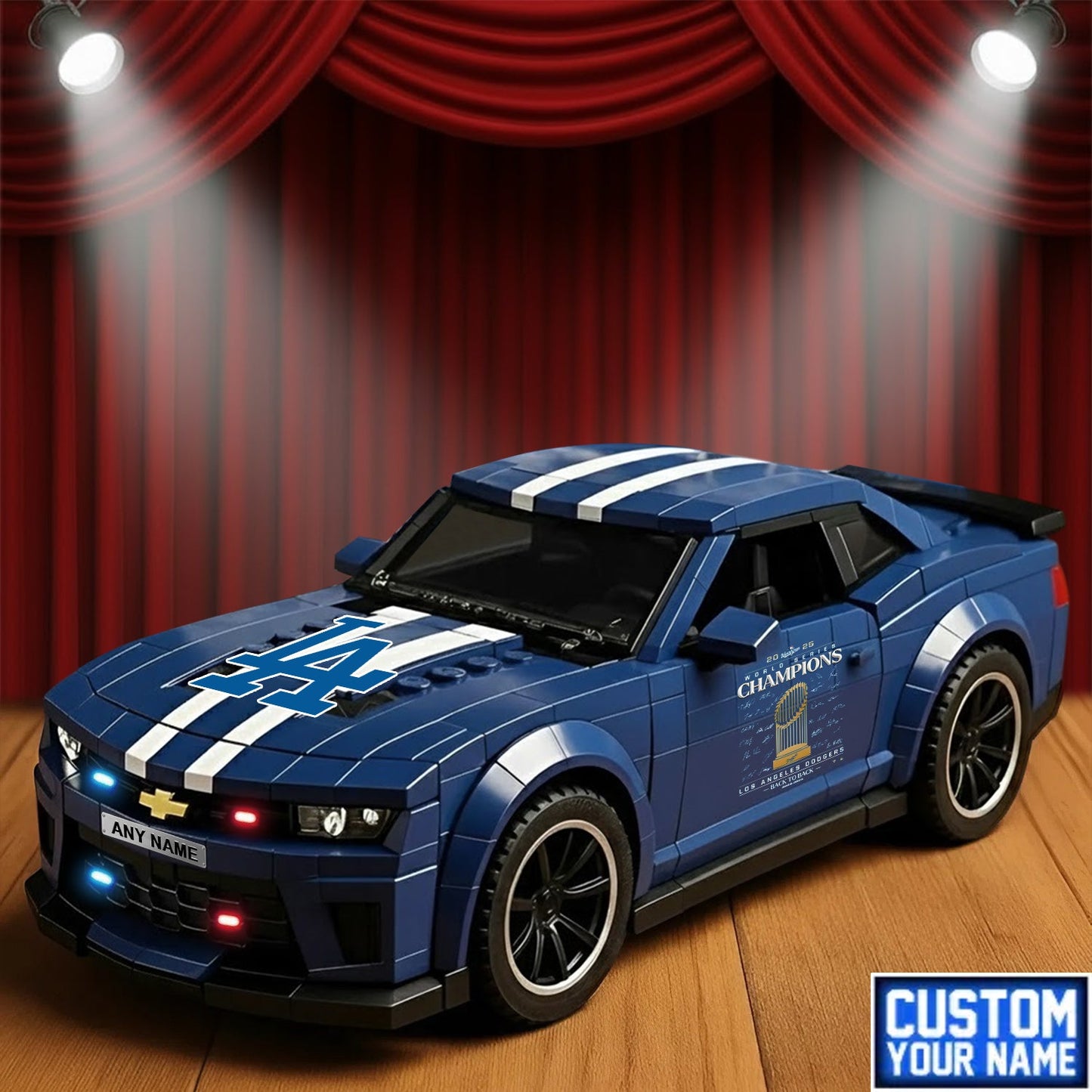 SIGNATURE MLB x LAD Ÿ?? National League Champions 2025 Team Camaro Z28 V3 NDT NHM 041125