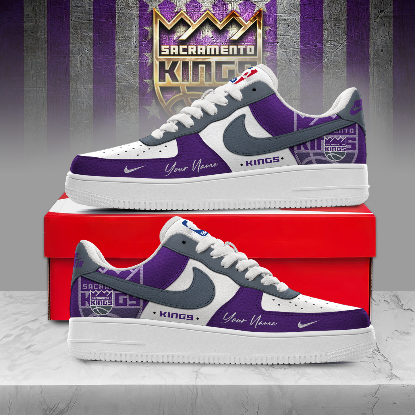 SK Premium NBA AF1 Sneakers Victory Pride DDT NTL