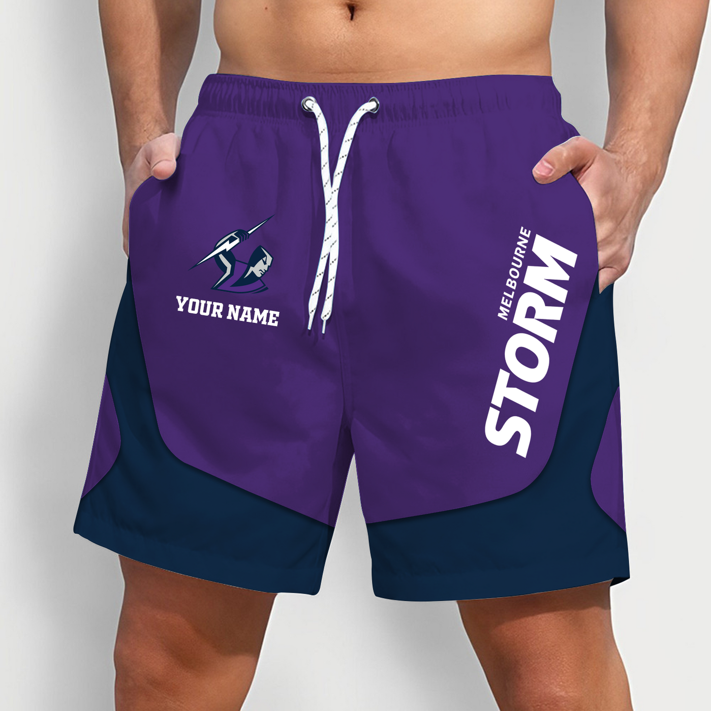 STO x NRL Team Special Short Pants For Men Custom Name Gifts DATND TANTD