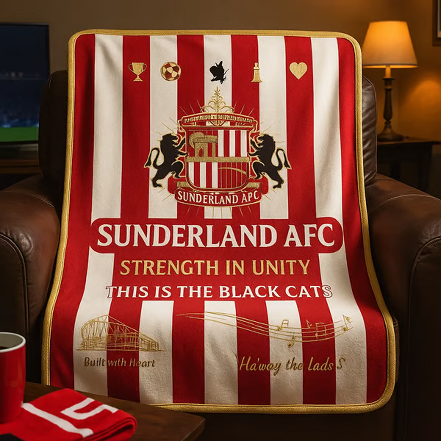 SUN x EPL Football Glory Match Day Blanket DATND TANTD 081125