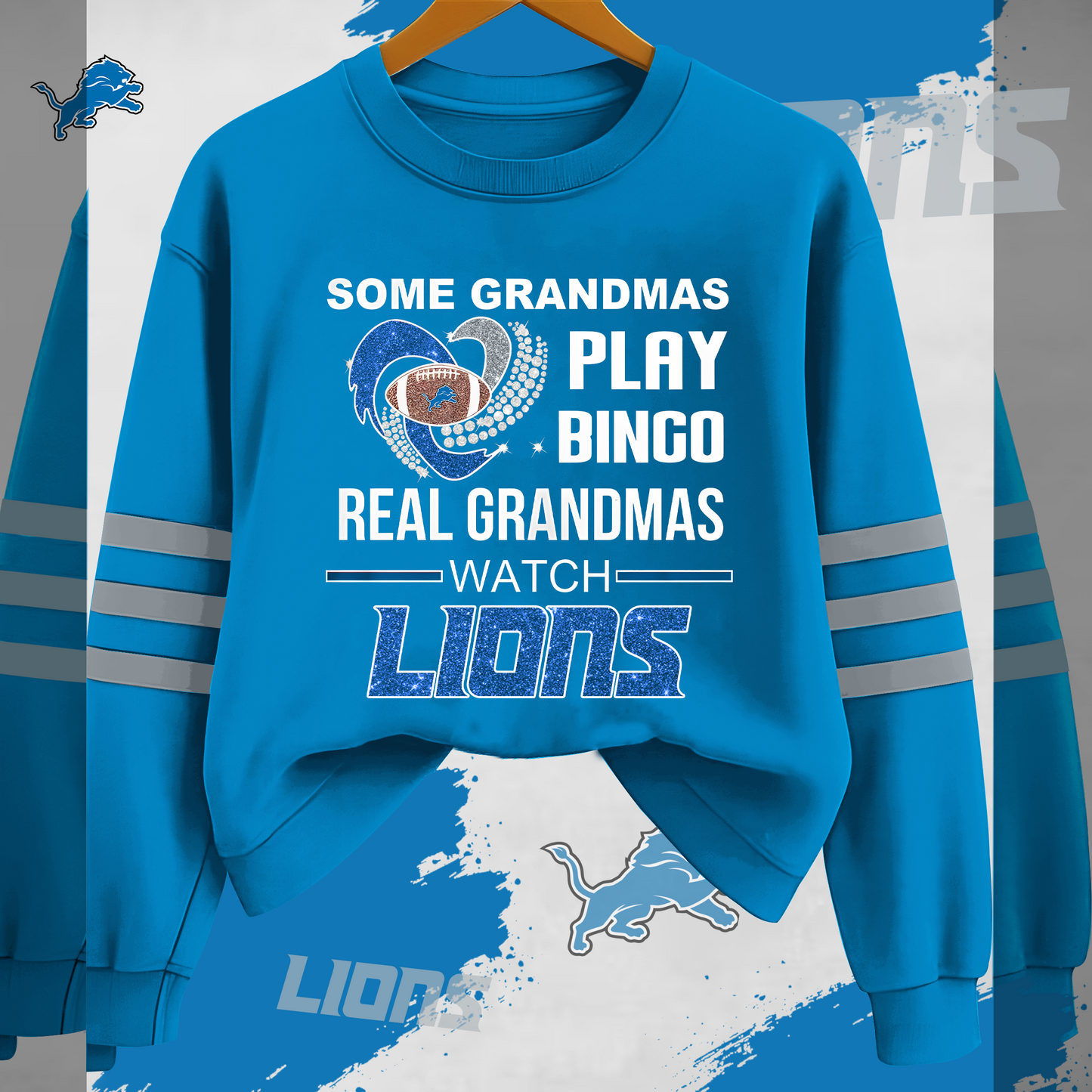 Some Grandmas Play Bingo Real Grandmas Watch DL Sweatshirt DDT HLPHUONG
