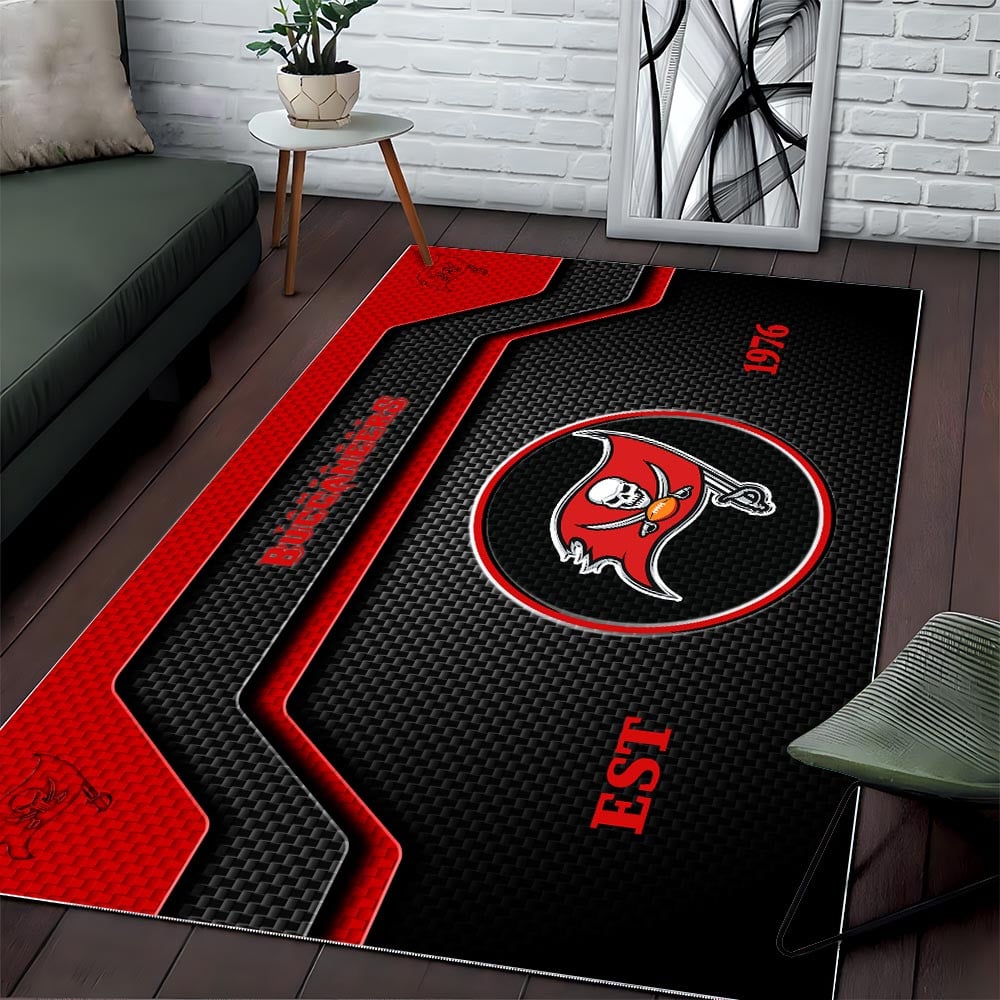 TB x NFL Modern Sports Living Room Rug DatND DVT