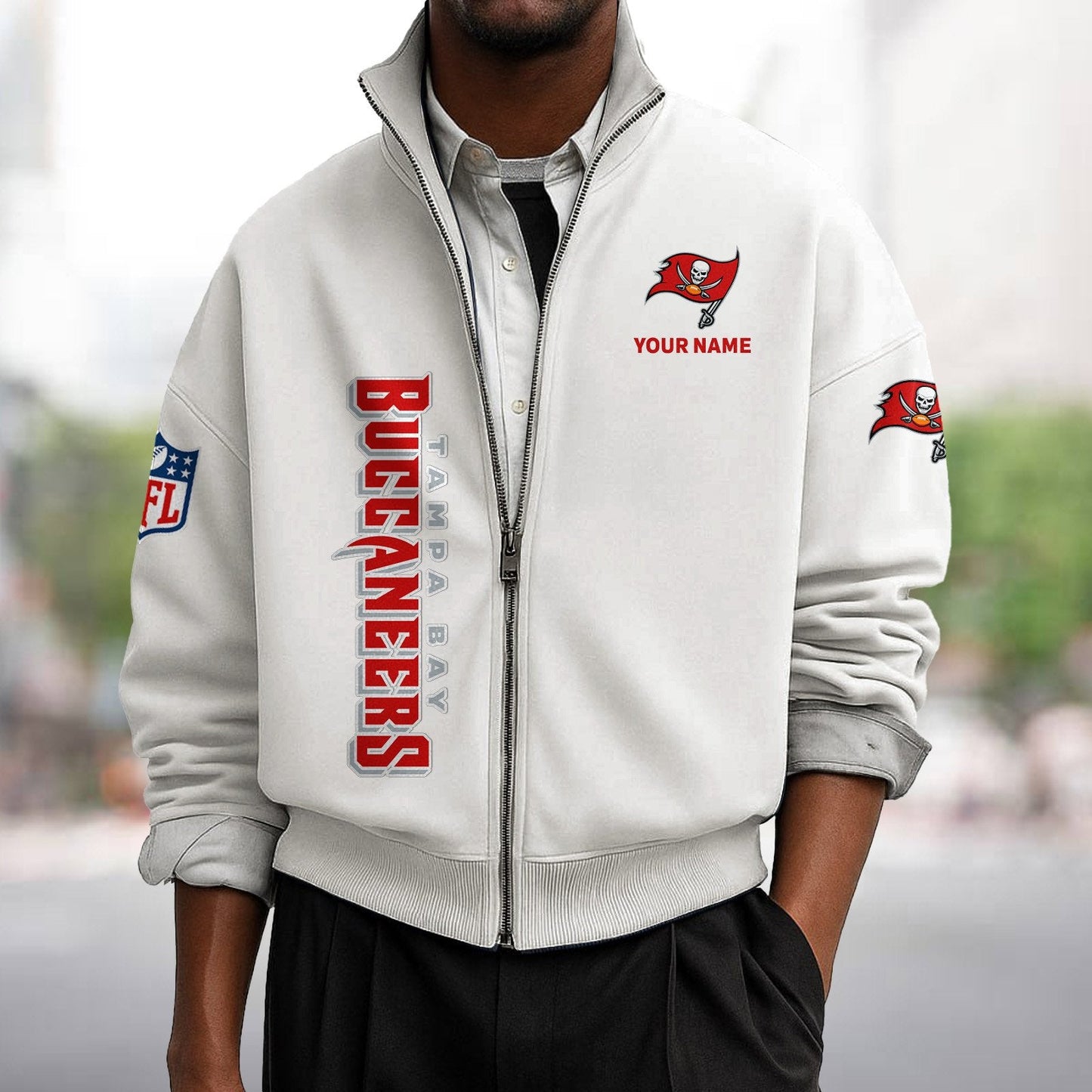 TB x NFL Sweatshirt Full Zip DATND TANTD