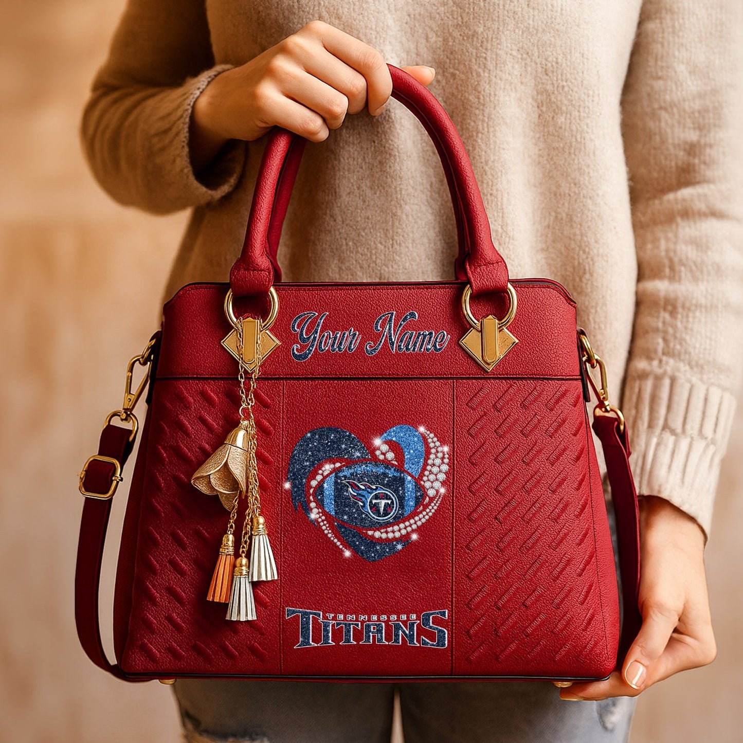 TEN x NFL Zip Handbag 0811 DatND DVT