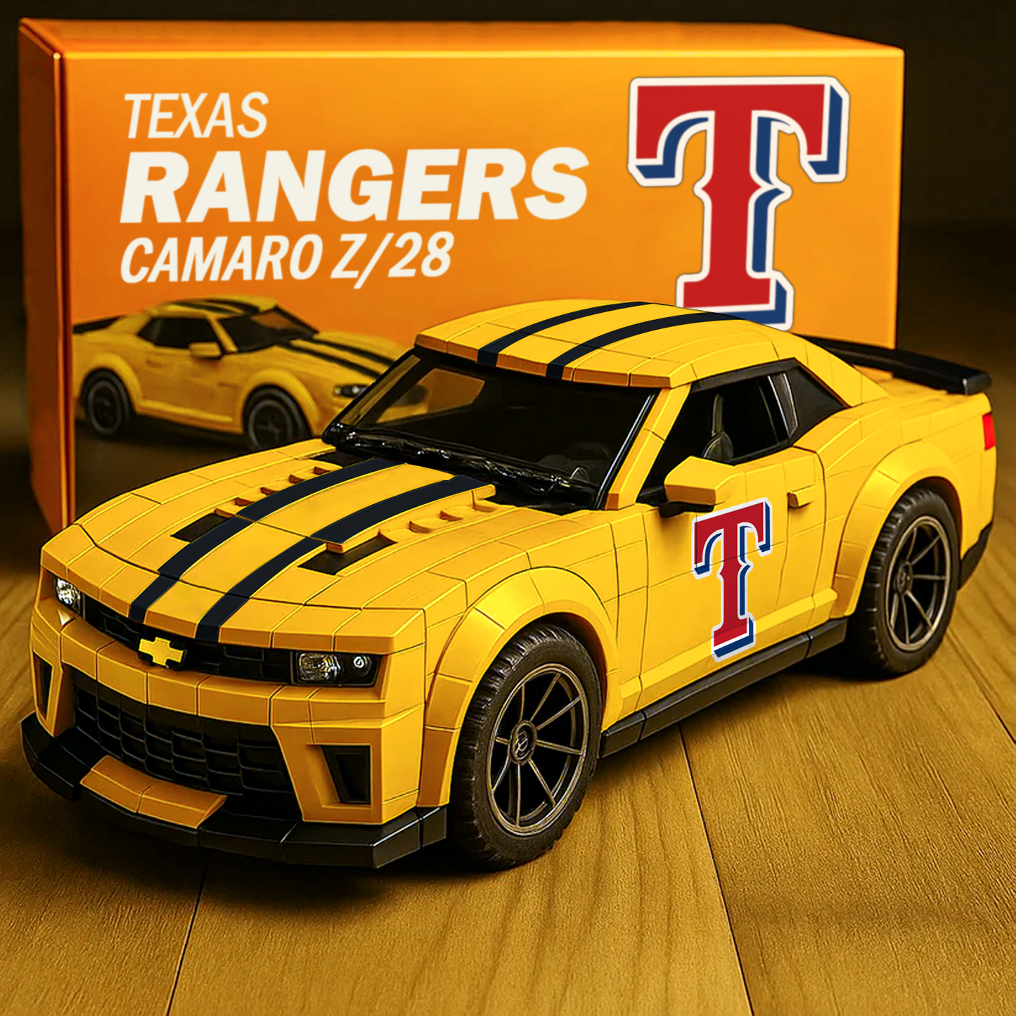 TEX x MLB Baseball Team Camaro Z28 1511 DatND DVT