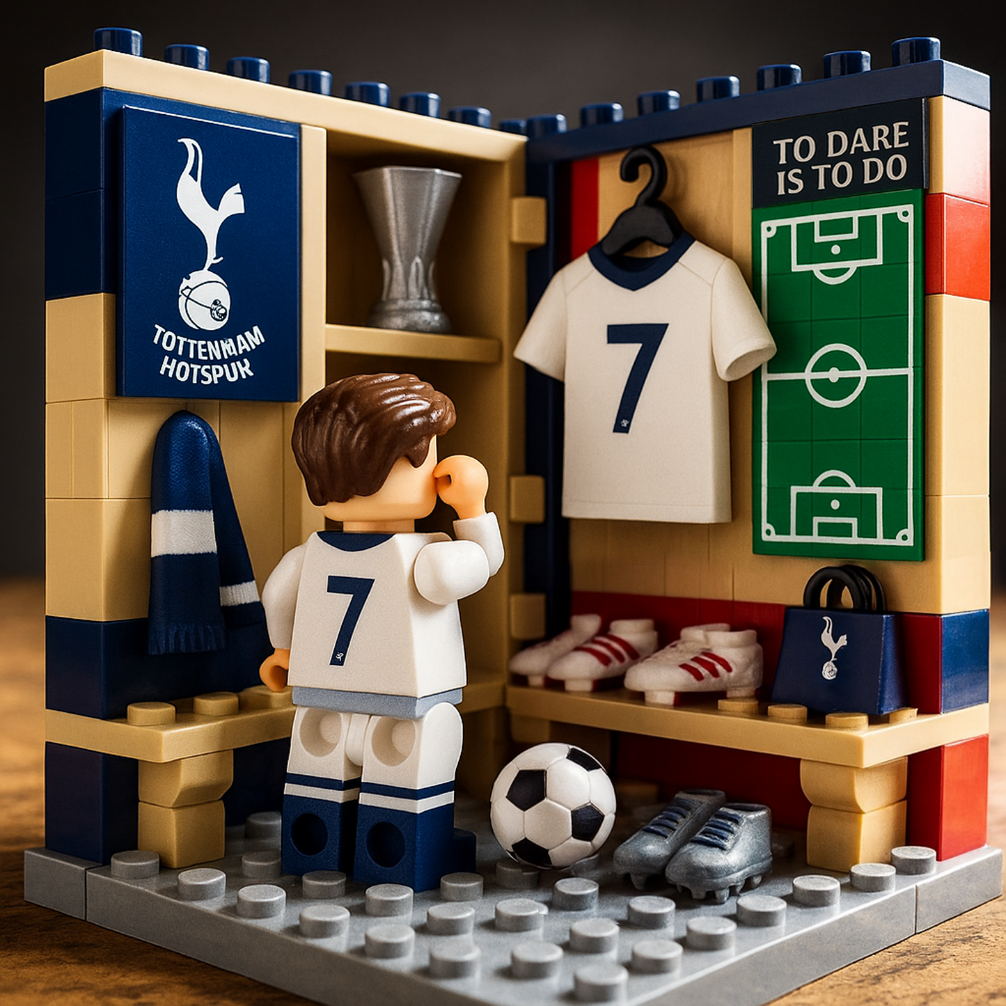 TOT x EPL Football Sports Room Block Set DatND DVT