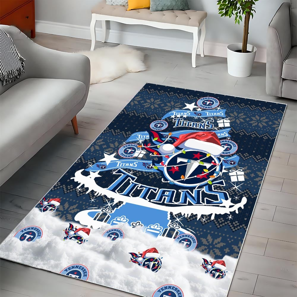 TT NFL Chrismas Carpet Rug DDT NTL