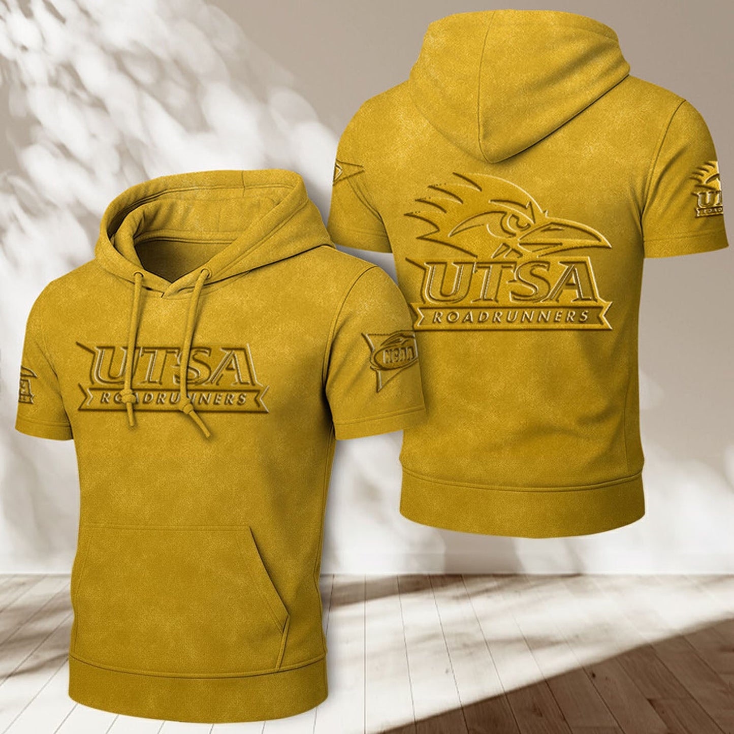 UTSA x NCAA Half Sleeve Hoodie T-Shirt DatND ThuongNH
