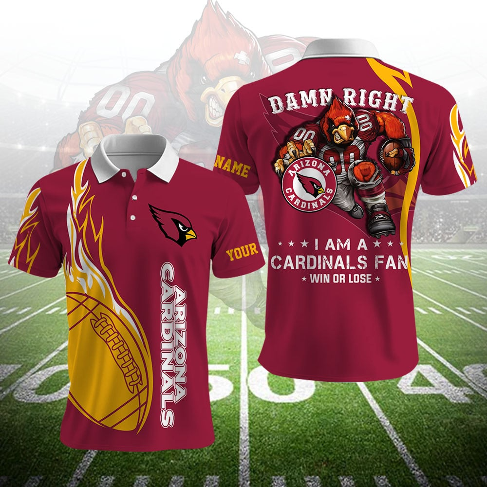 AC NFL Team Mascot Polo Shirt DDT NTL