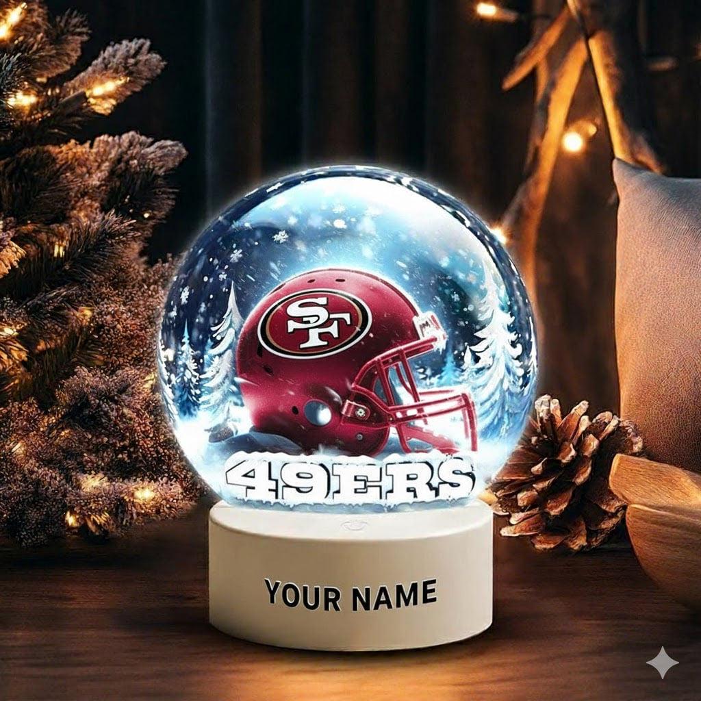 Acrylic night light NFL SF V1 NAK TDT