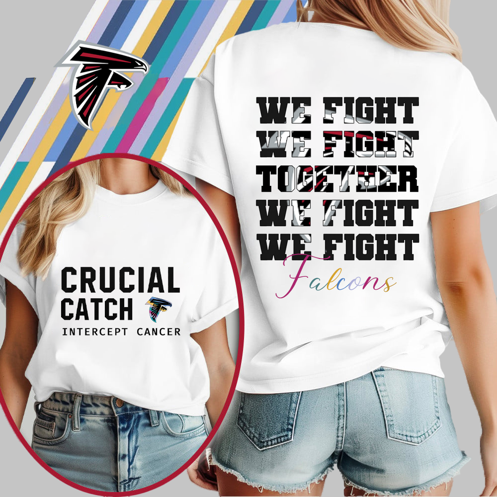 AF NFL Crucial Catch We Fight Together T-Shirt DDT HLPHUONG