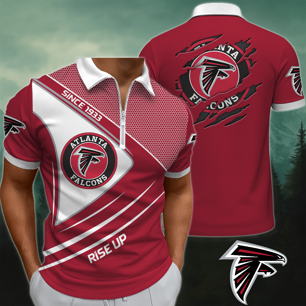 AF x NFL Premium 3D Zip Polo DDT NTL