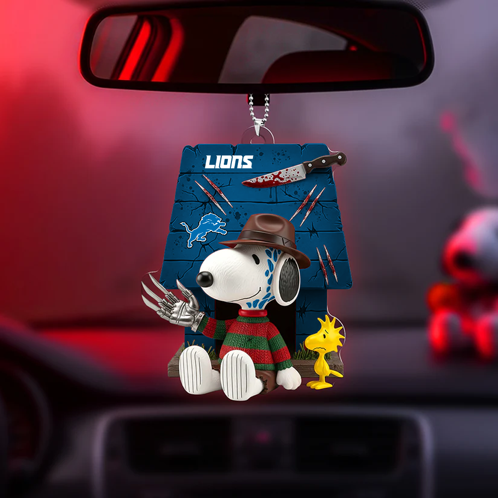 ALL I WANT FOR CHRISTMAS X NFL DET X ORNAMENT HERE NDT TDT