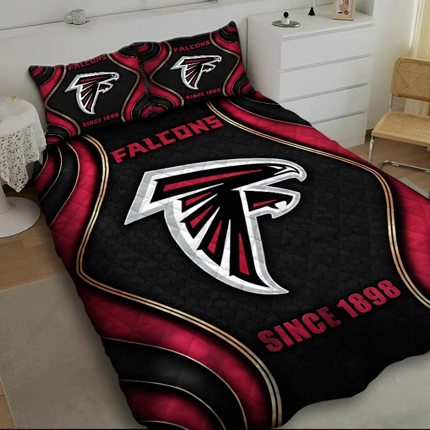 ATL x NFL Bedding Set Multicolor V1 DATND TANTD