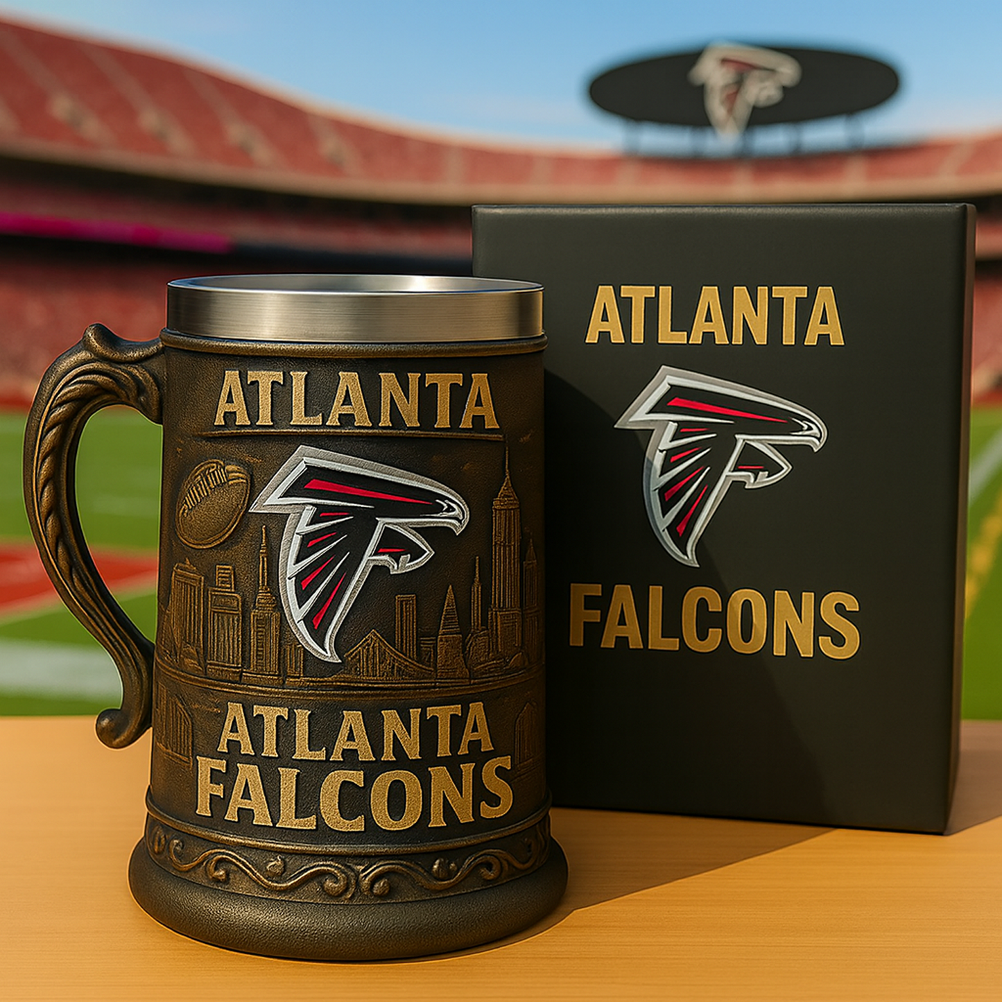 ATL x NFL Collectible Beer Stein DATND TANTD