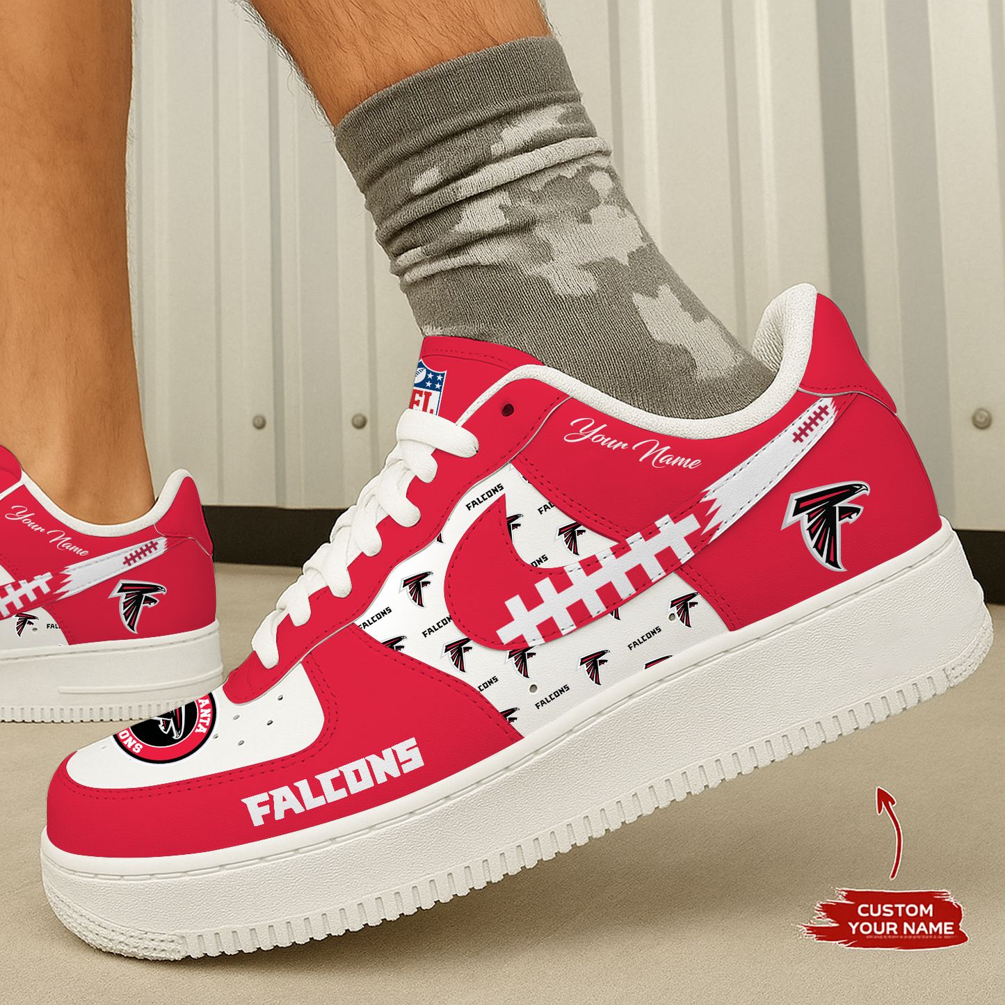 ATL x NFL Personalized AF1 Shoes DatND DVT