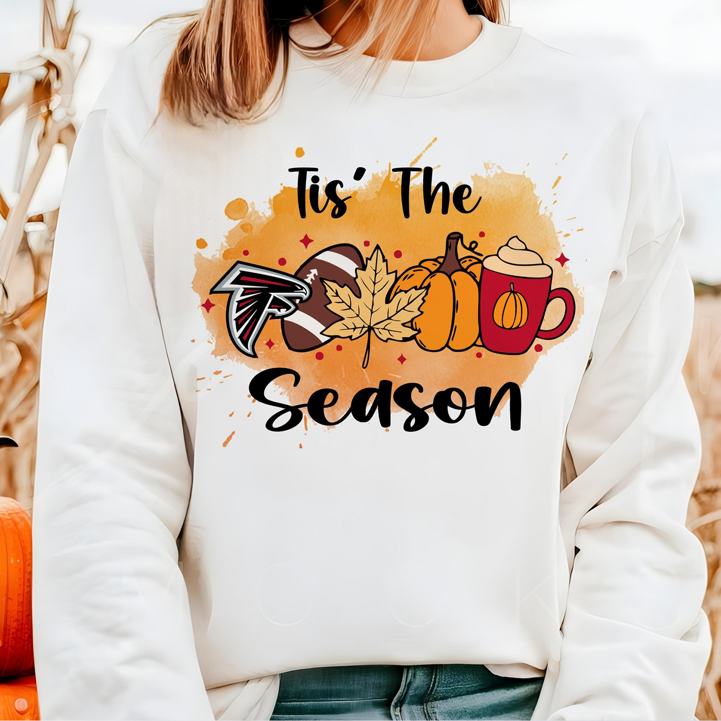 ATL x NFL Tis' The SeaSon Sweatshirt DatND DVT