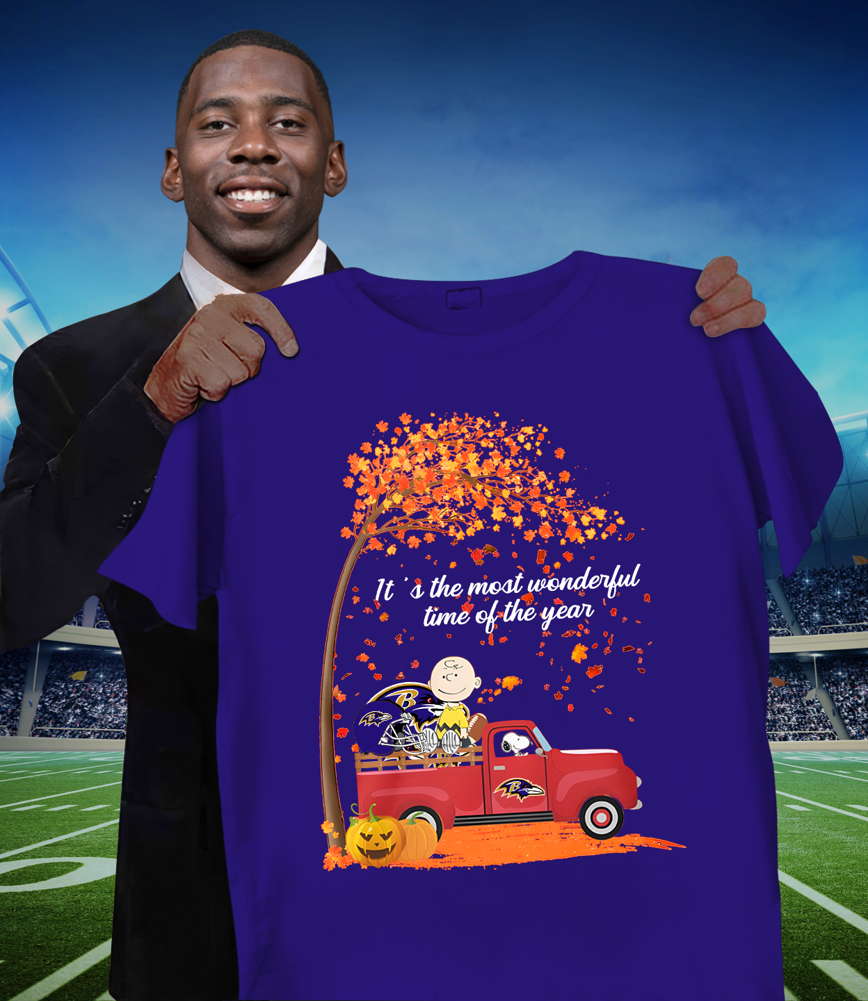 BAL x NFL It's The Most Wonderful Time Of The Year DATND TANTD