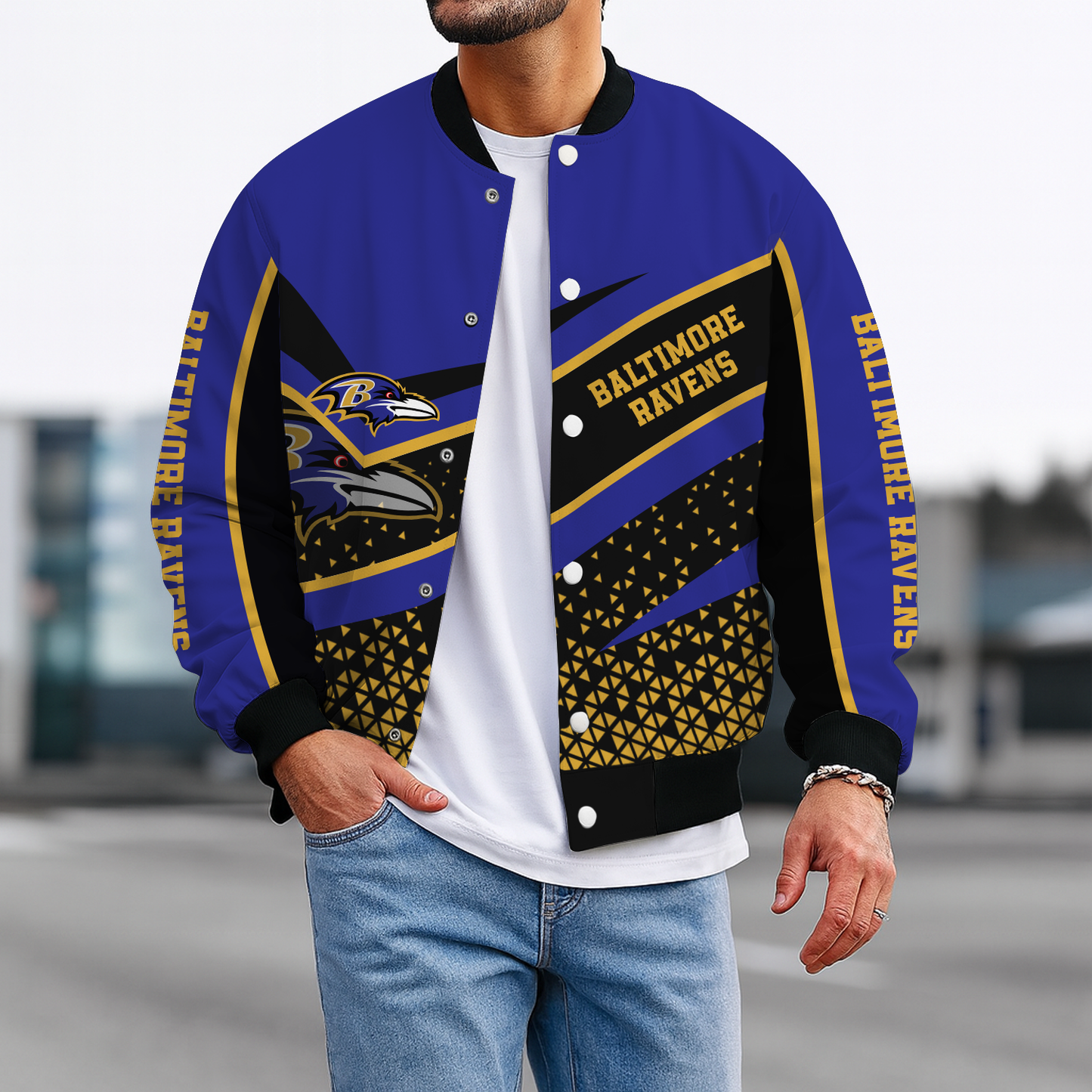 BAL x NFL New Baseball Jacket DatND ThuongNH