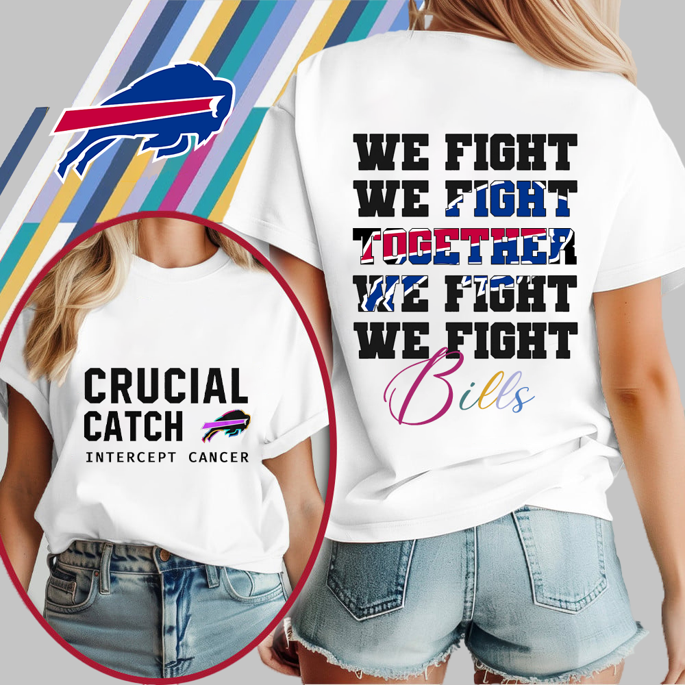 BB NFL Crucial Catch We Fight Together T-Shirt DDT HLPHUONG