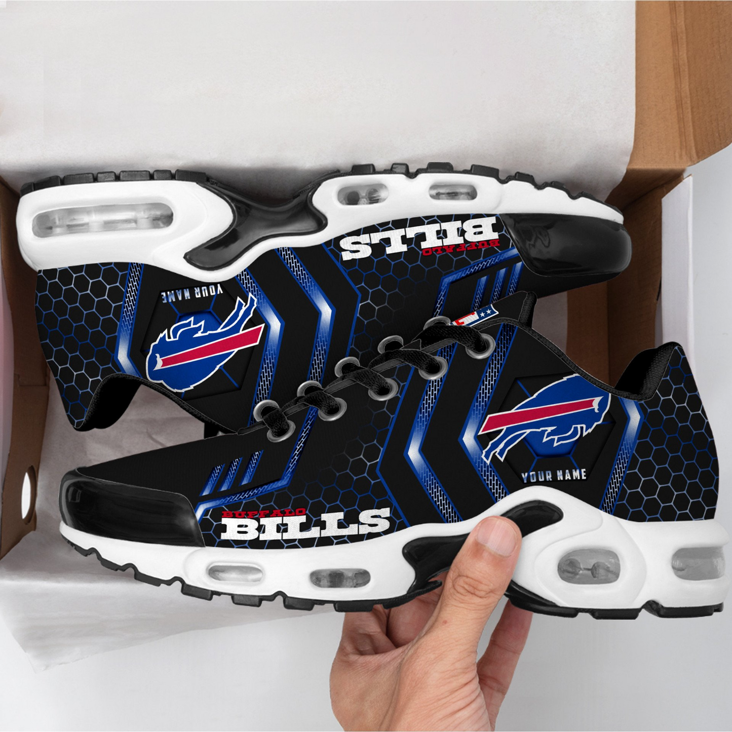 BB NFL Personalized Air Max Shoes Exclusive DDT CTND