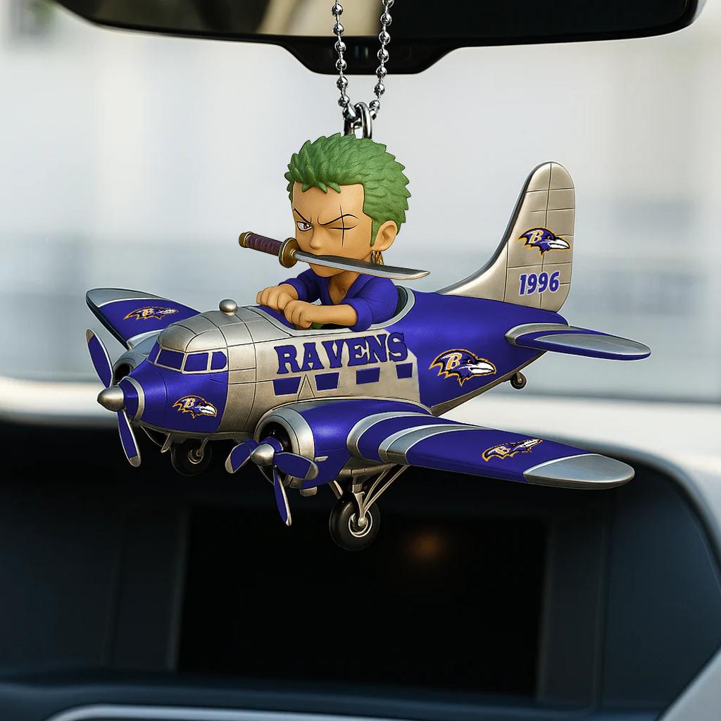BR NFL x Zoro Premium Car Hanging Ornament DDT NTL