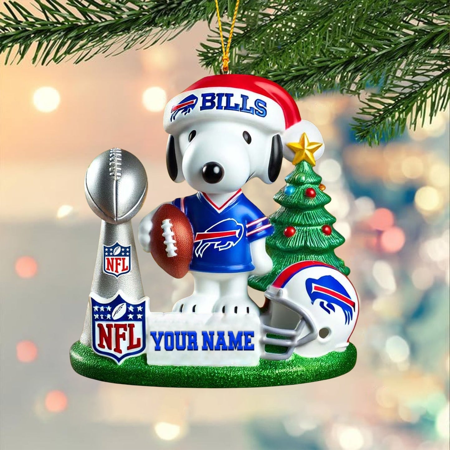 BUF x SNP Custom Name Acrylic Flat Ornament CXTruong NHM