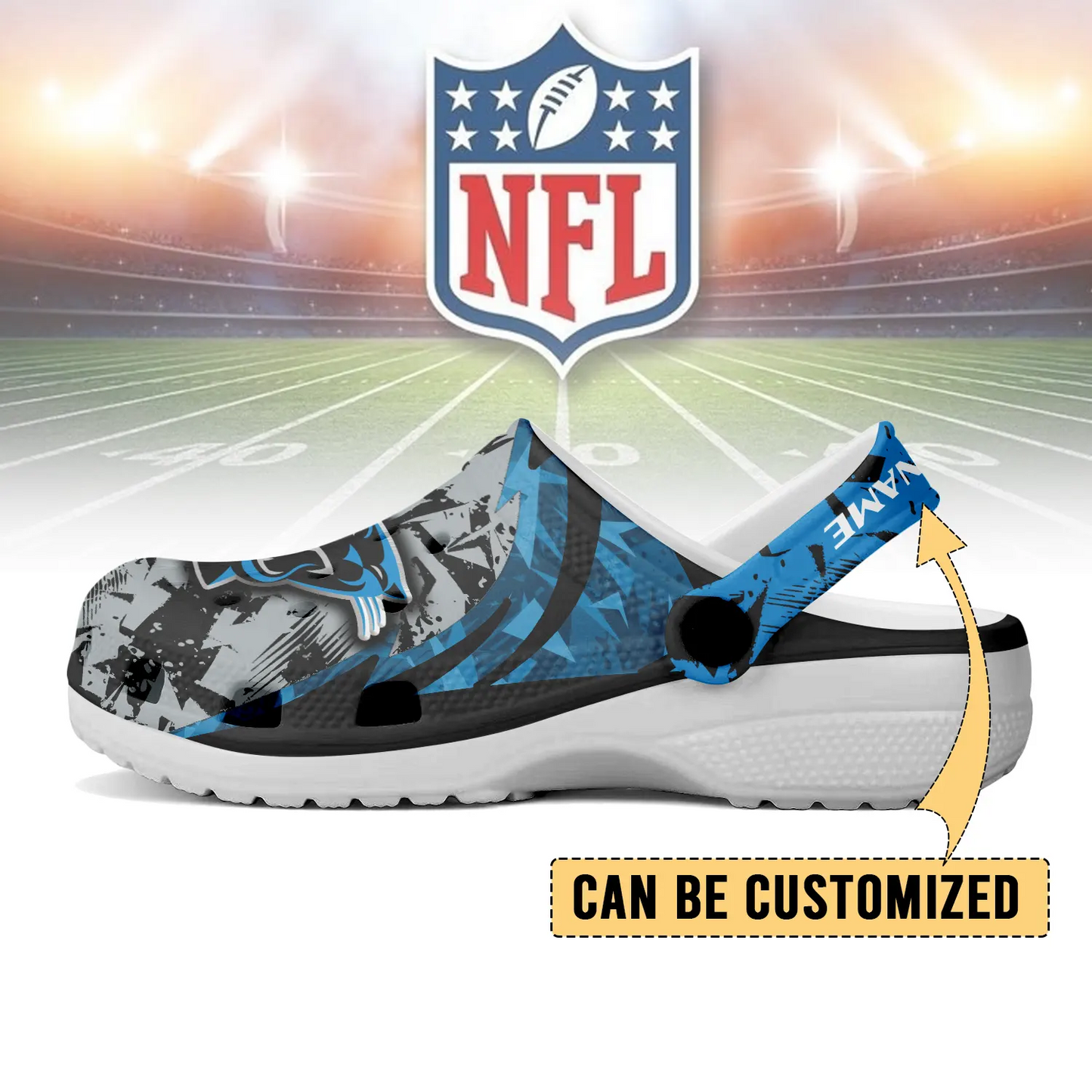 CAR x NFL Crocs Crocband Clogs Shoes DatND DVT