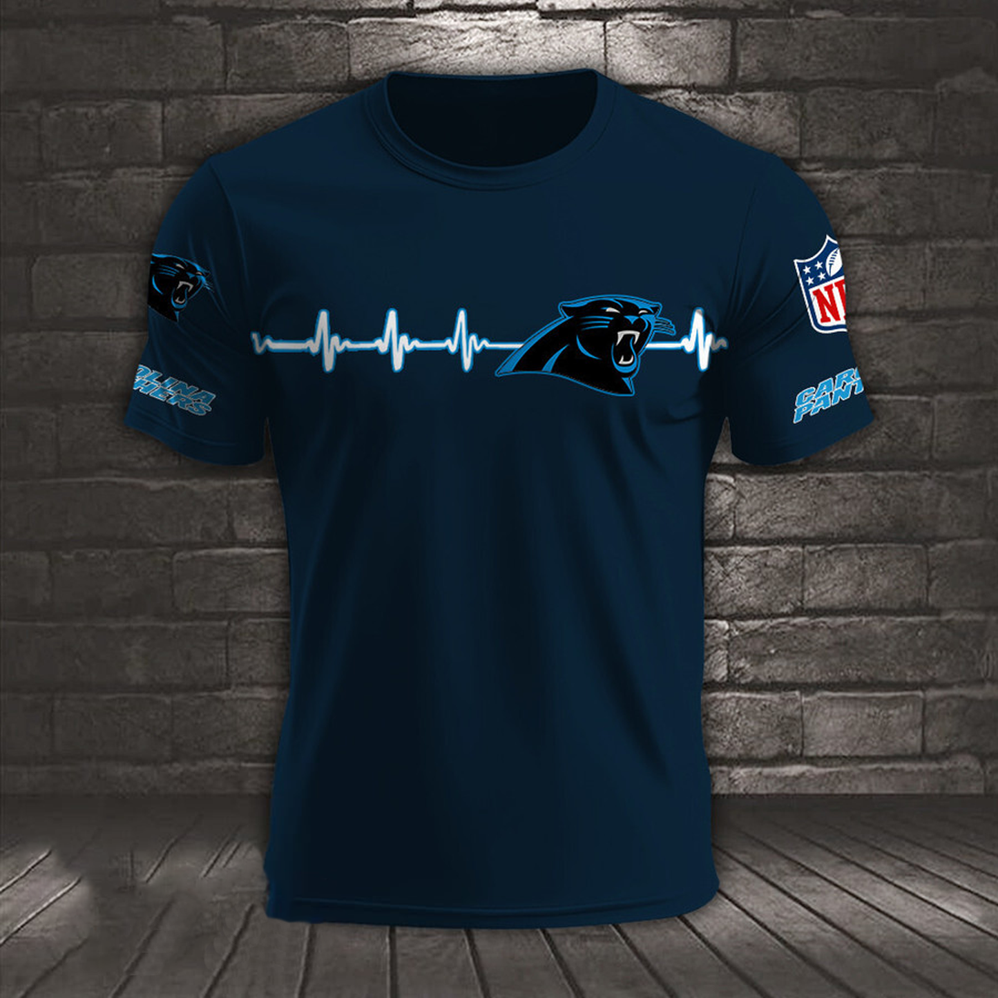 CAR x NFL Heart Rate Map Special 3D Shirt DatND ThuongNH