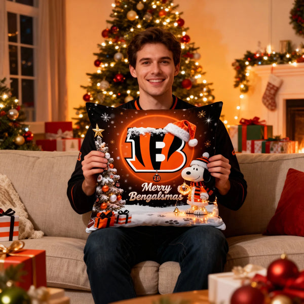 CB x SNP Premium Christmas Fleece Blanket & Throw Pillow V1 NAK NHT