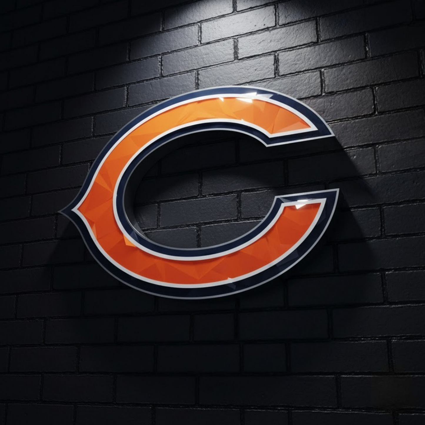 CHI X NFL Diamond Crystal Wall Art DatND DVT