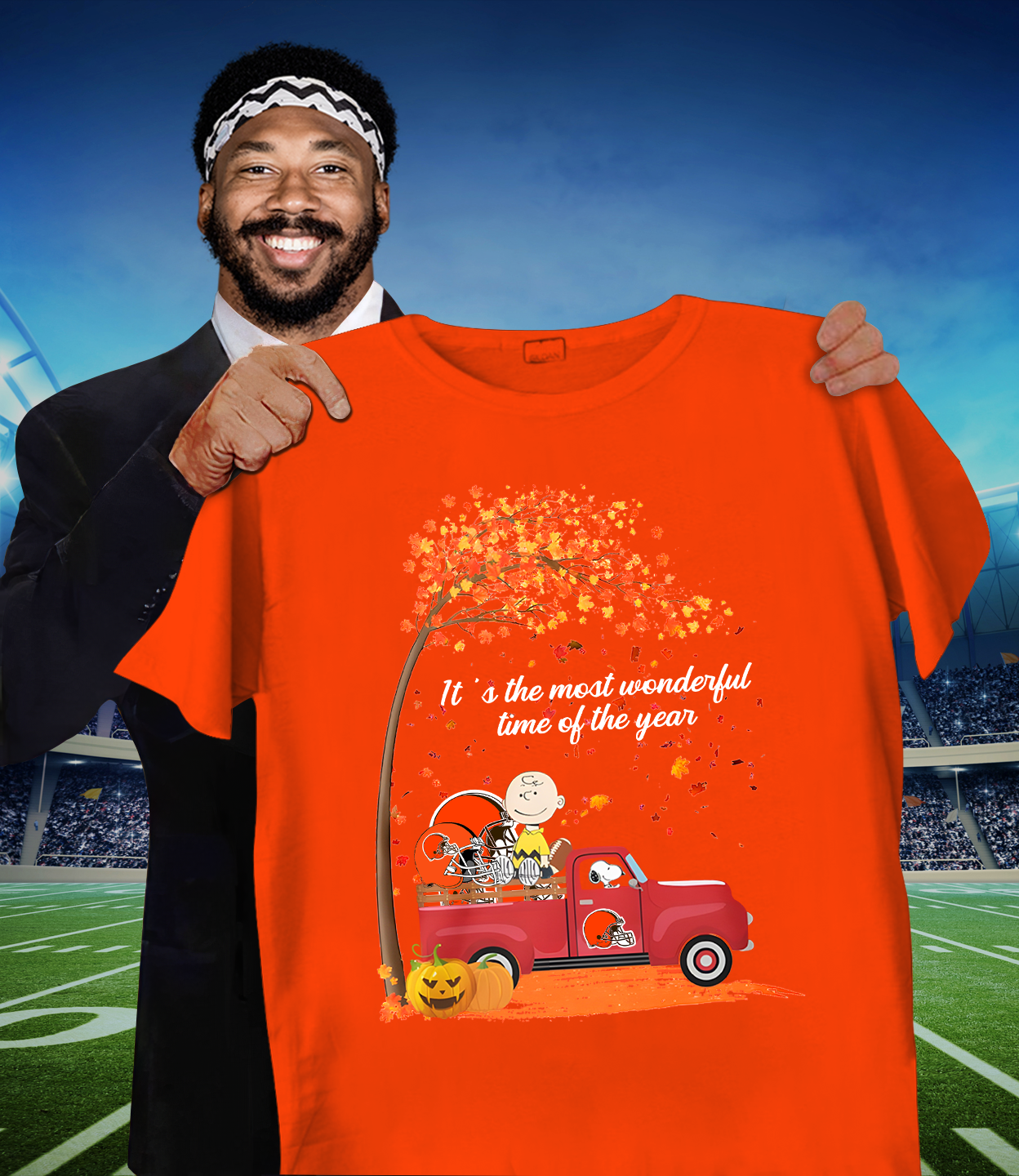 CLE x NFL It's The Most Wonderful Time Of The Year DATND TANTD