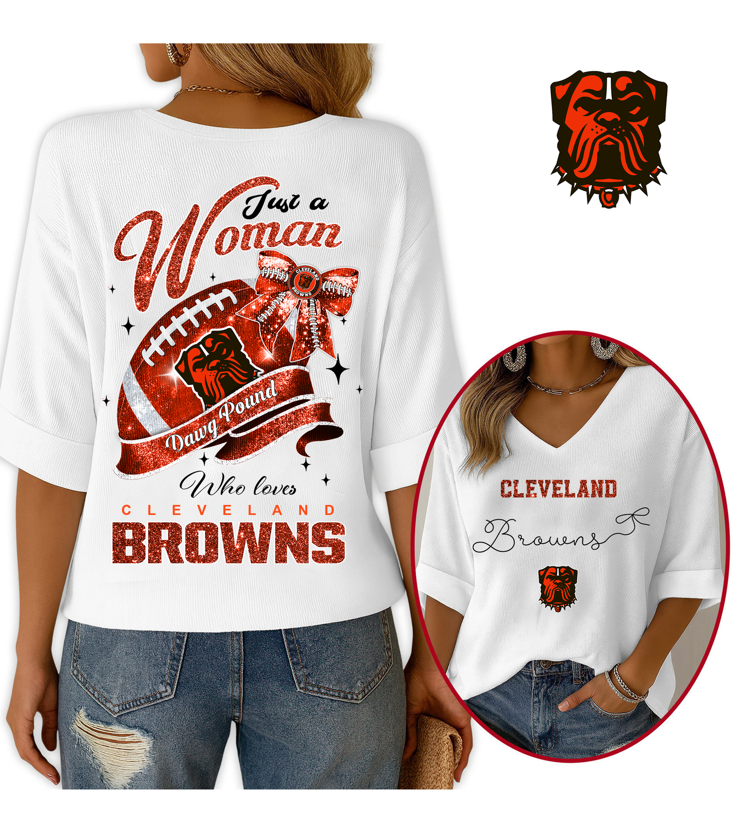 CLE x NFL Long Sleeve Shirt DATND THUONGNH