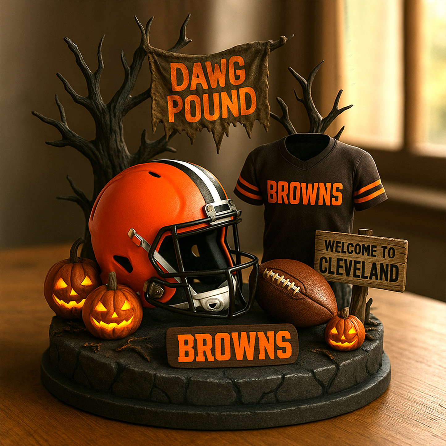 CLE x NFL Premium Commemorative Figure DATND TANTD