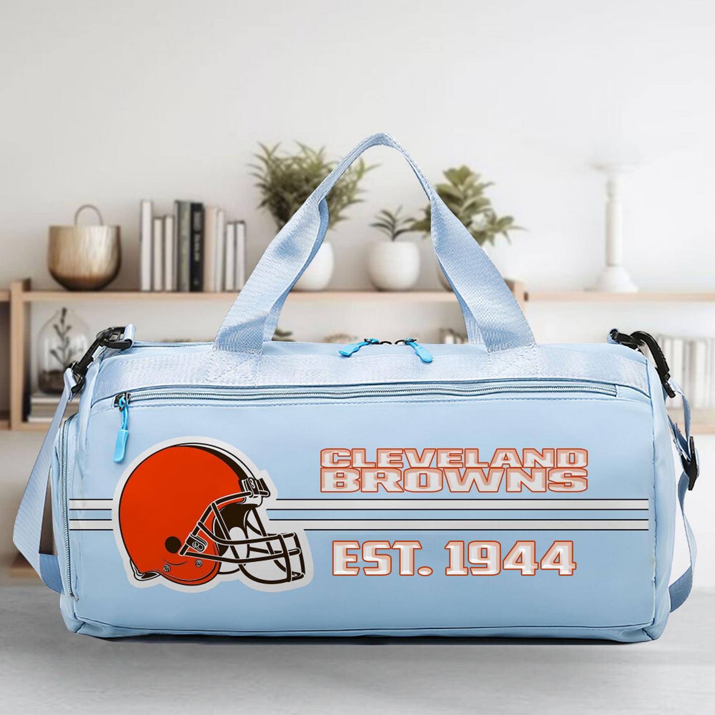 CLE x NFL Sports Fitness Bag DATND TANTD
