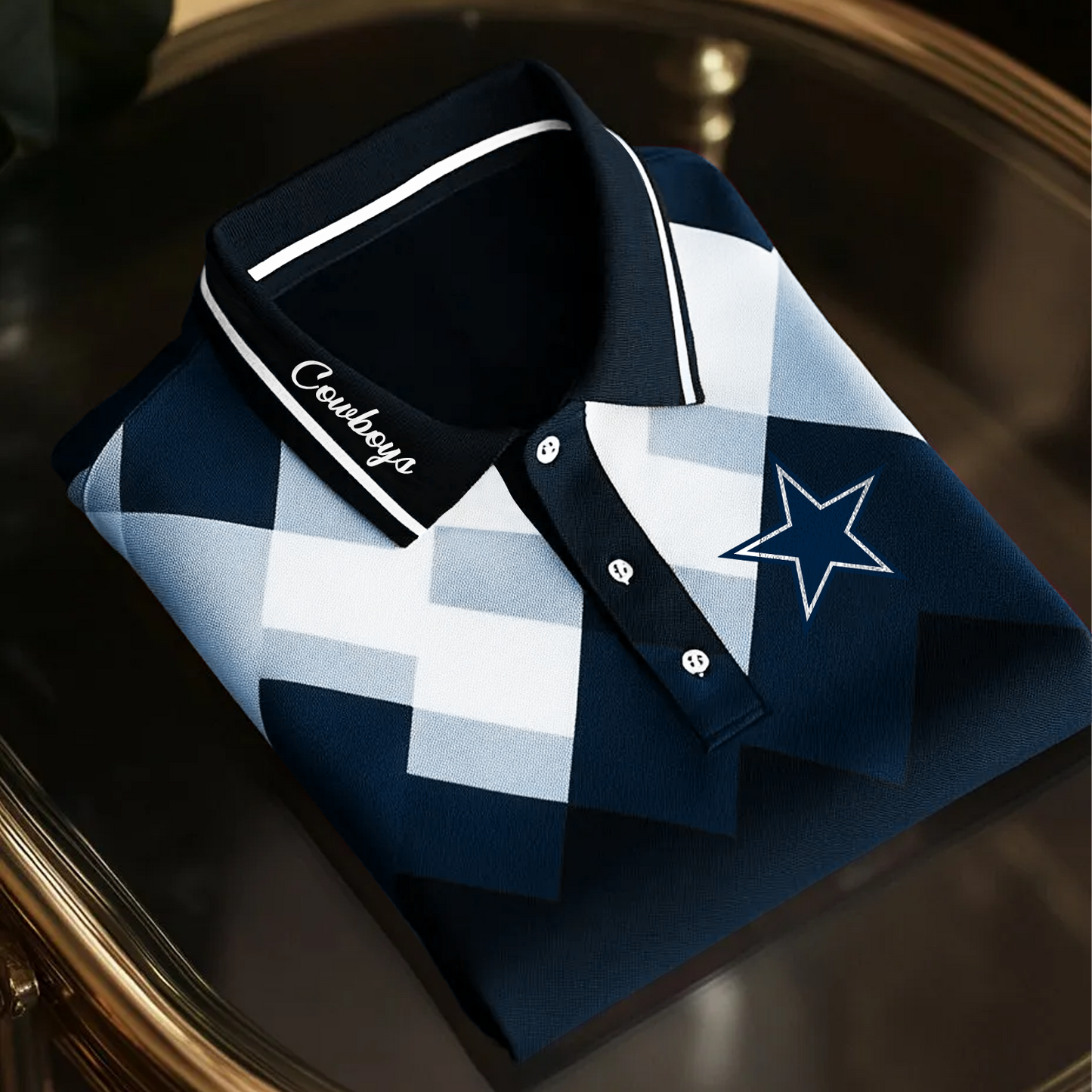 DAL x NFL Polo Shirt NDT TANTD