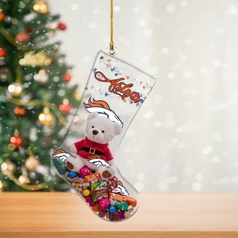 DB Christmas NFL Personalized Acrylic Ornament For Fan DDTNTL