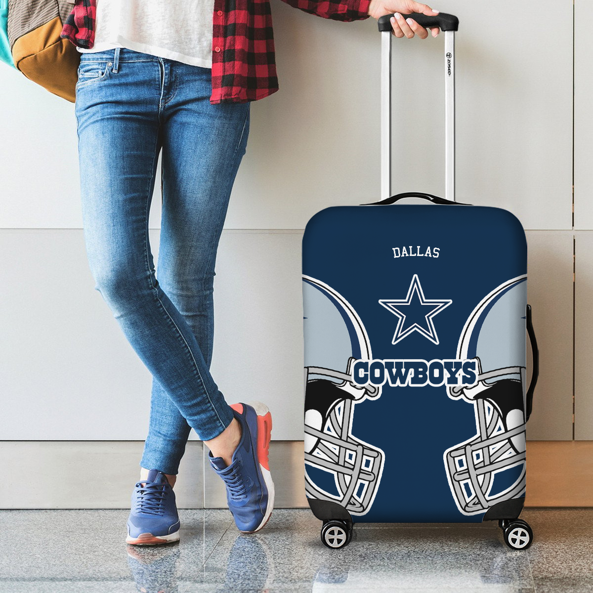 DC NFL V2 Luggage Cover Suitcase Protector DDT NTL