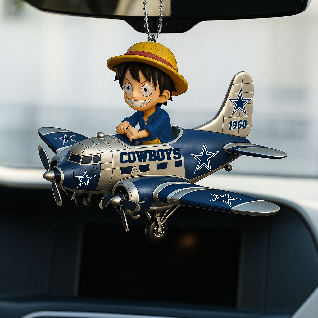 DC NFL x Luffy Premium Car Hanging Ornament DDT CTND
