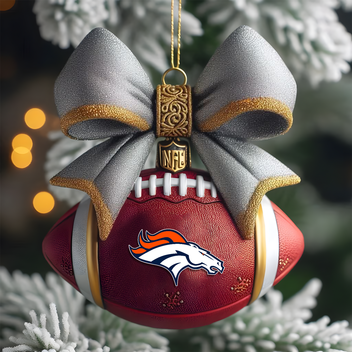 DEN X NFL Holiday Ornament 2025 - Spirit of the Game V1 NAK NHT
