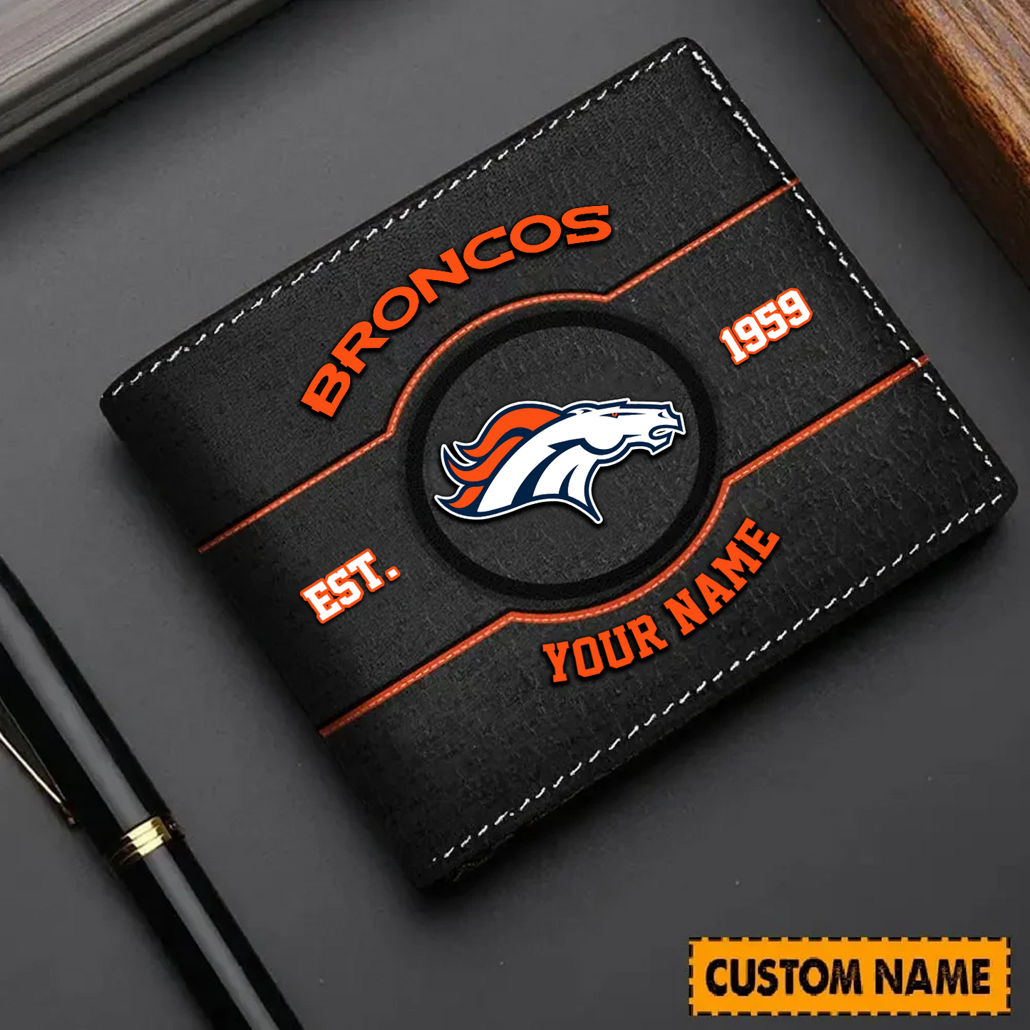 DEN x NFL Men's Wallets DATND TANTD