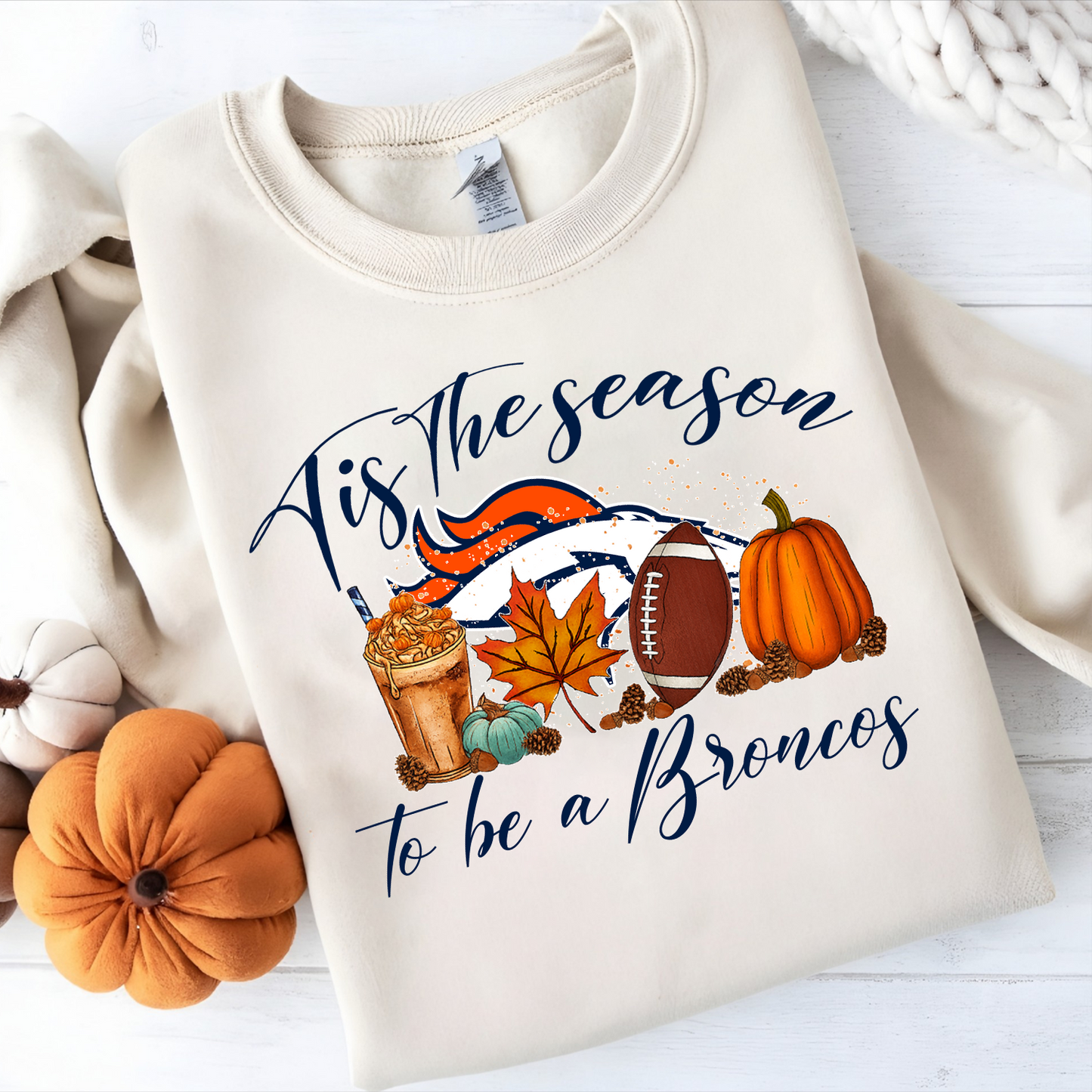 DEN x NFL Tis The Season Sweatshirt DatND DVT