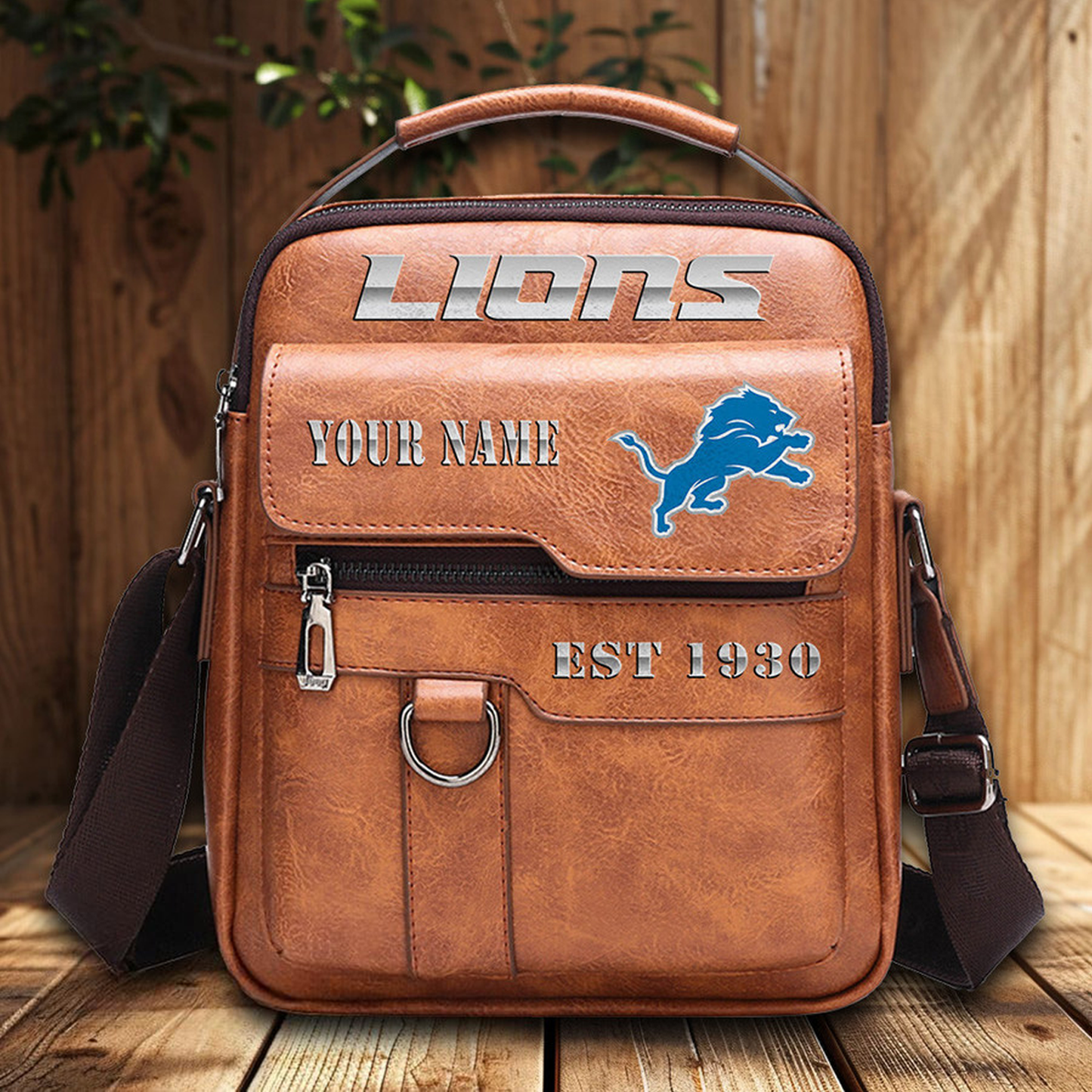 DET x NFL Leather Handbag DatND ThuongNH