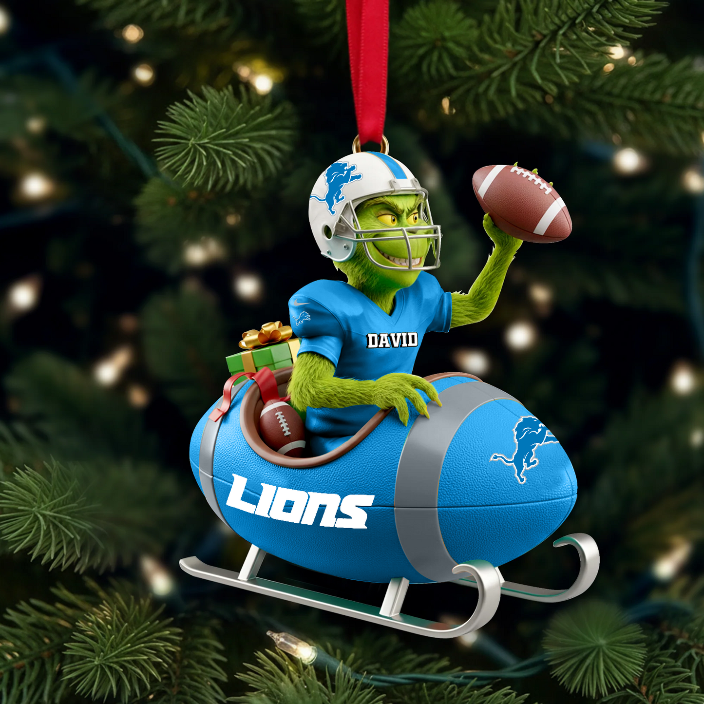 DET X NFL Personalized Christmas Gift Sport Lovers V1 NAK NHT