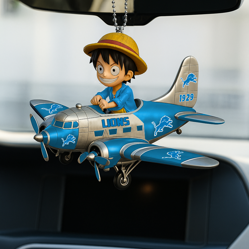DL NFL x Luffy Premium Car Hanging Ornament DDT CTND