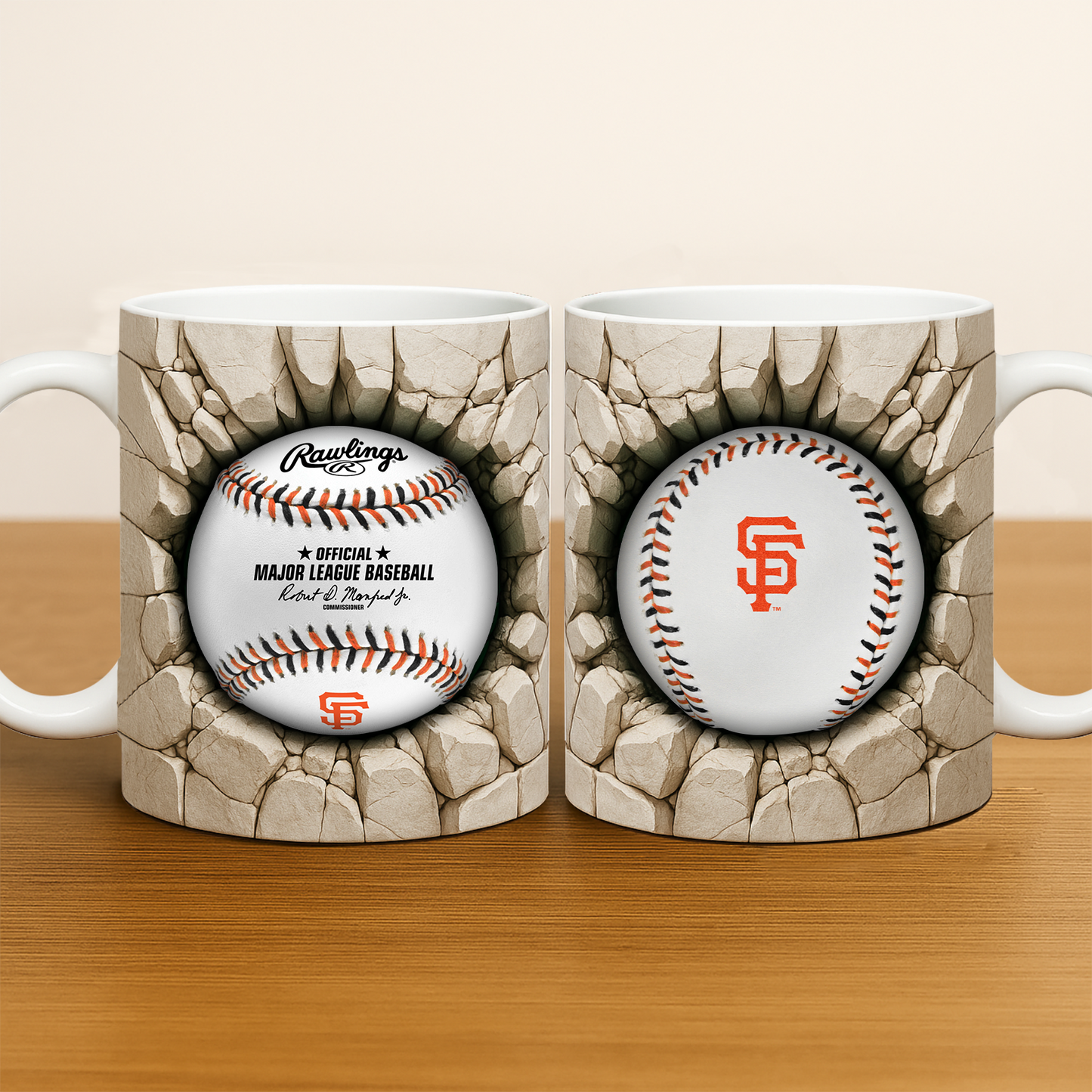 SFG Premium MLB Ceramic Mug DDT TTV