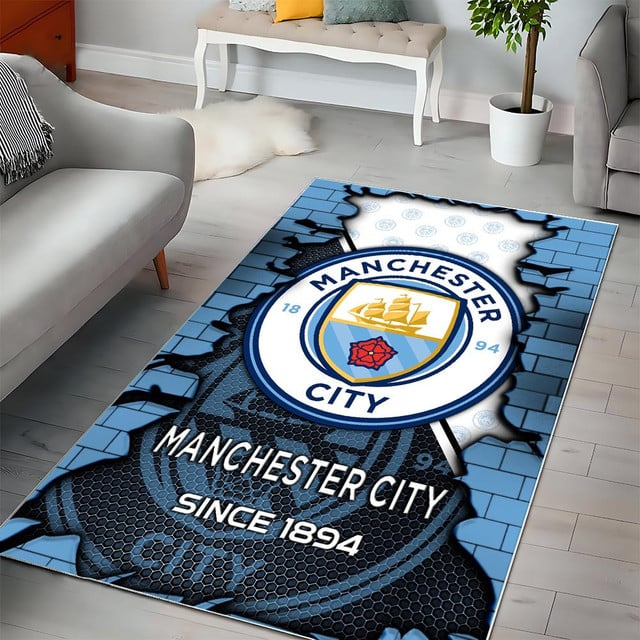 EPL x MC Broken Brick Multi Logo Carpet Rug V1 NAK