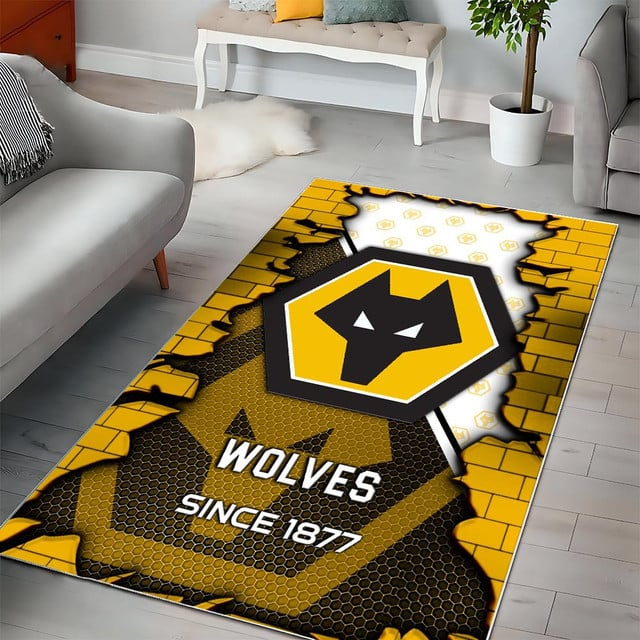 EPL x WOL Brick Multi Logo Carpet Rug V1 NAK