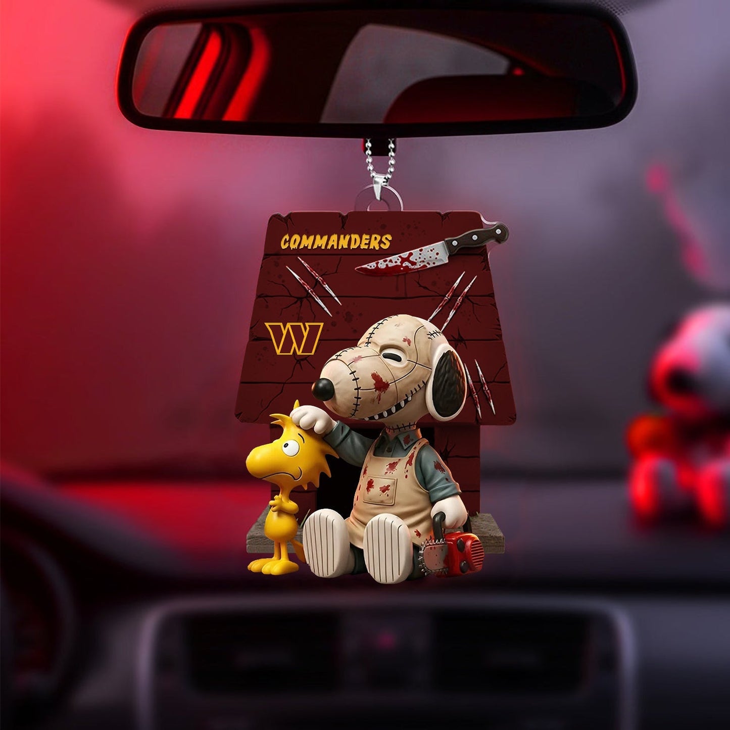 Horror Character x NFL WAS ORNAMENT CAR NDT NHM